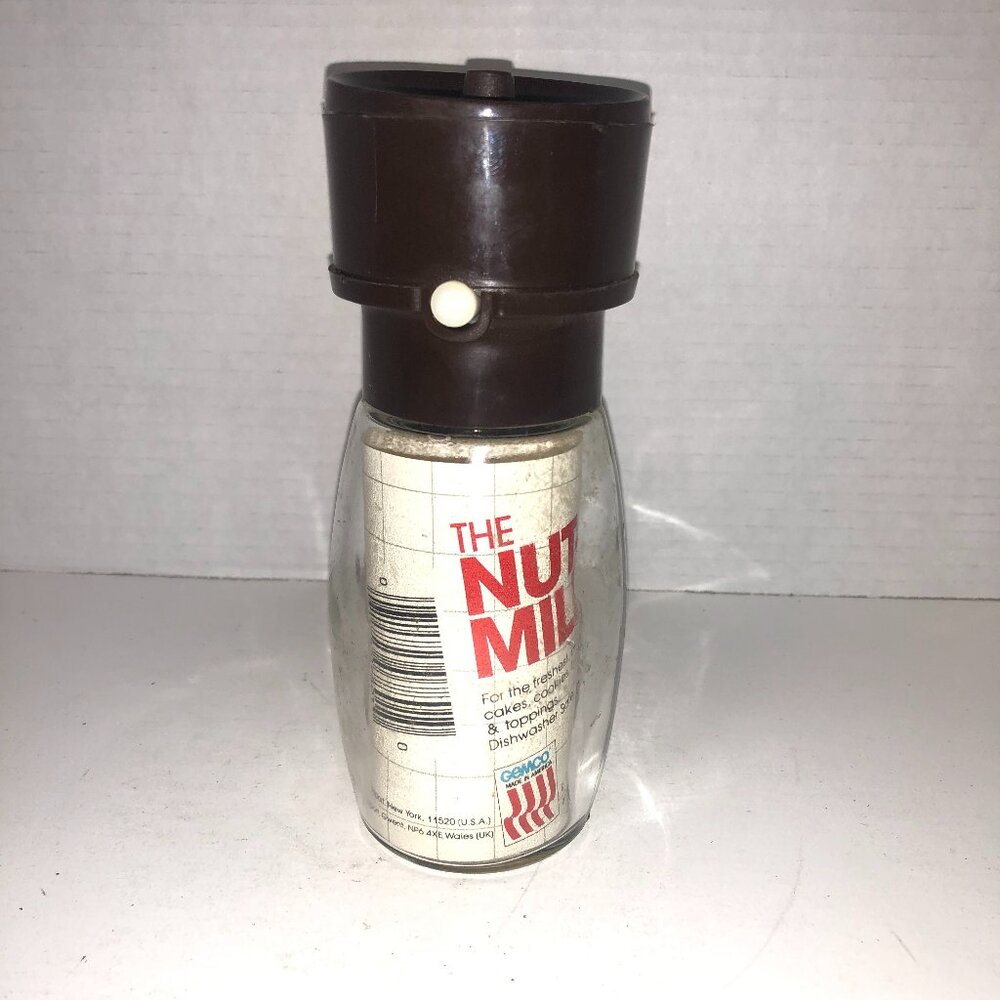 Rare Vintage Gemco Nut Mill grinder 1985 Gemco-Avon Ware 20-7801-N
